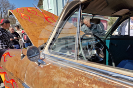 Стара Загора - ретро автомобили - изложение