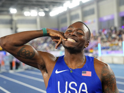 APTOPIX China World Indoor Athletics