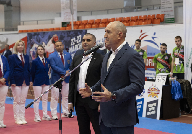  President Radev Opens 12th Ramus Sofia Open TaekwondoTournament