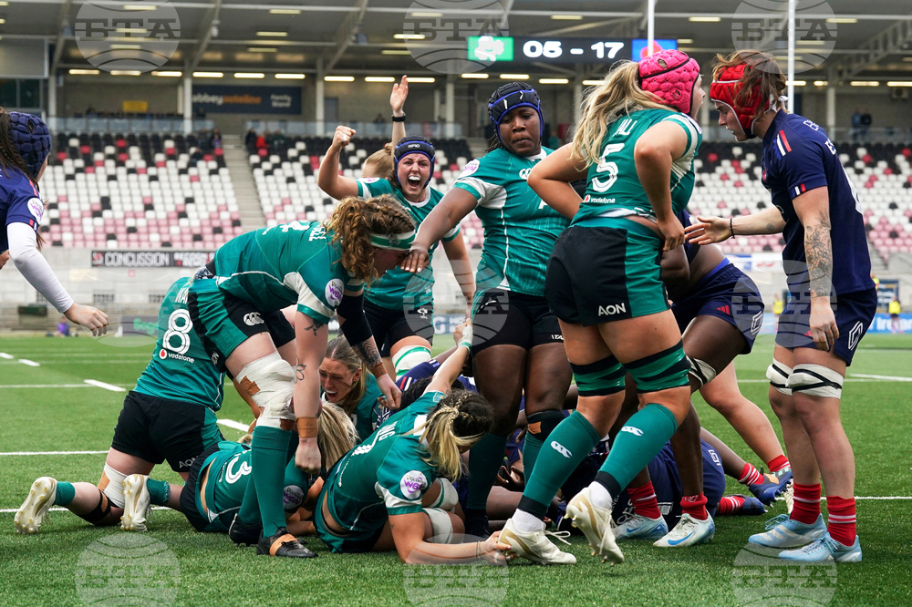 Ireland France Women's Six Nations Rugby