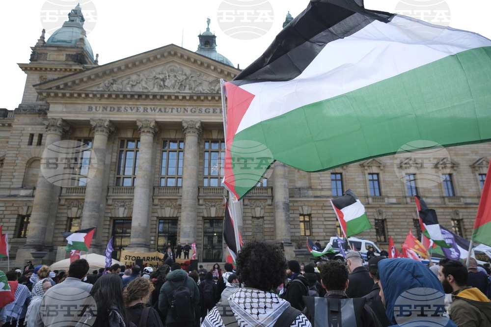 Germany Protest Israel Palestinians
