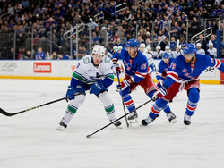 Canucks Rangers Hockey