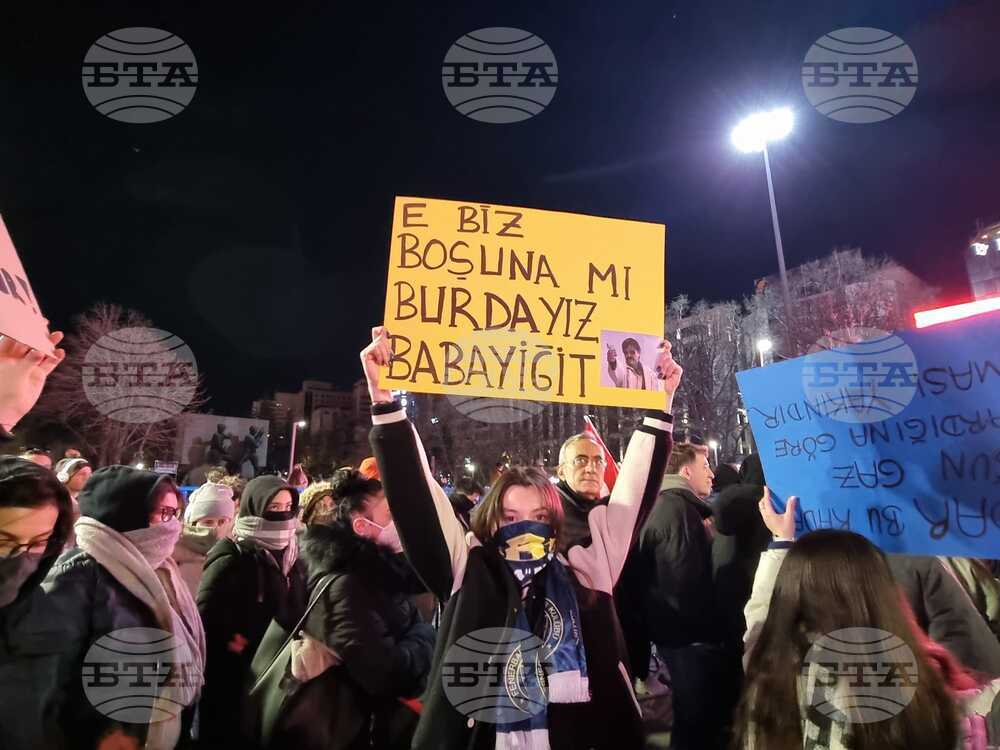 Турция - Анкара - антиправителствен протест