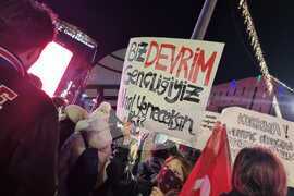 Турция - Анкара - антиправителствен протест