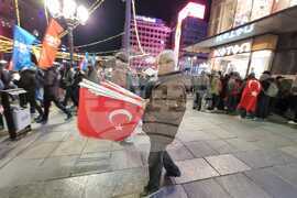Турция - Анкара - антиправителствен протест