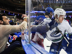 Canucks Rangers Hockey
