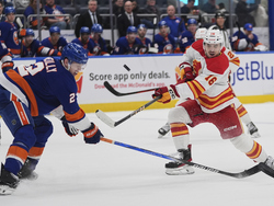 Flames Islanders Hockey