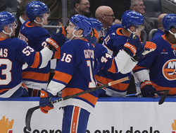Flames Islanders Hockey