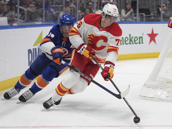 Flames Islanders Hockey