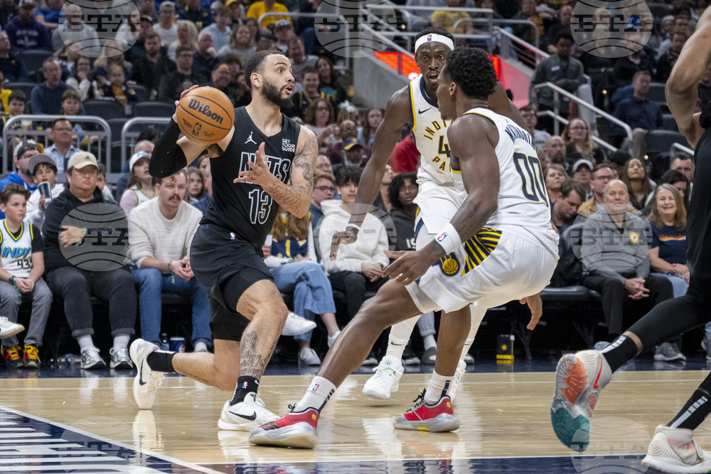 Nets Pacers Basketball