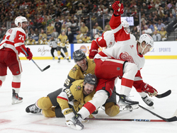 Red Wings Golden Knights Hockey