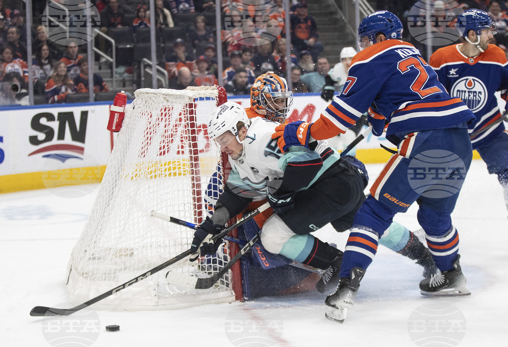 Kraken Oilers Hockey