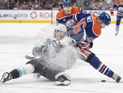 Kraken Oilers Hockey