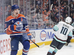 Kraken Oilers Hockey