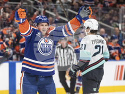 Kraken Oilers Hockey