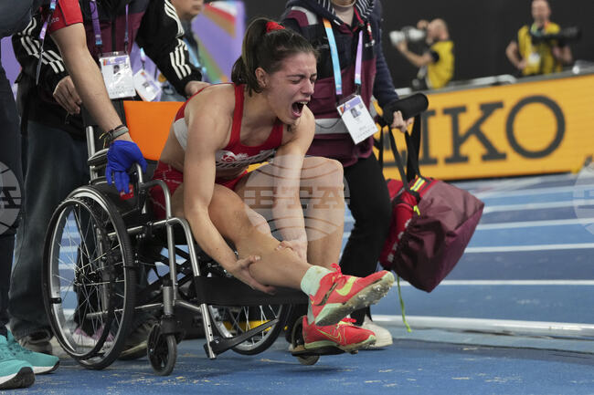Пламена Миткова се класира четвърта на световното първенство по лека атлетика в зала, но се контузи