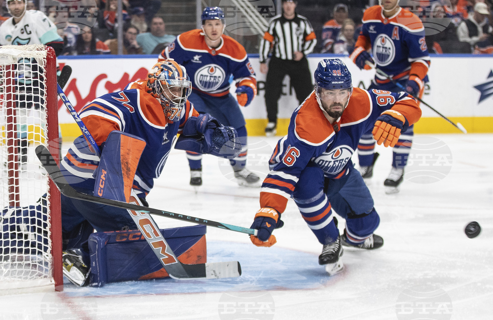Kraken Oilers Hockey