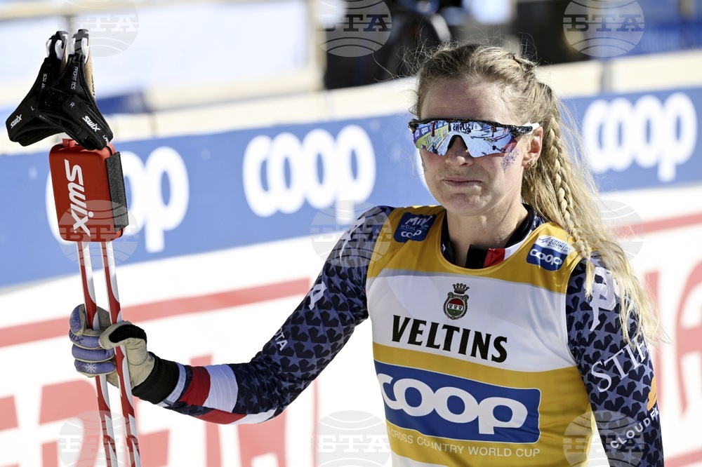 Американката Джеси Дигинс триумфира за трети път във веригата "Тур дьо ски"