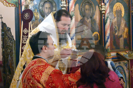 Кюстендил - Света литургия - Неделя Кръстопоклонна