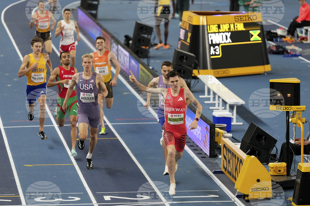 Якоб Ингебригтсен спечели златото в бягането на 1500 метра за мъже и стана вторият мъж в историята с две титли в рамките на едно световното първенство по лека атлетика на закрито