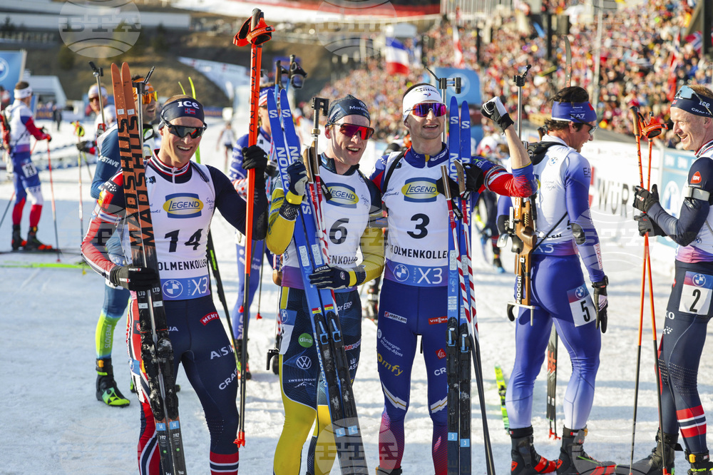 Шведът Себастиан Самуелсон спечели последния старт за сезона от Световната купа по биатлон, Йоханес Тингнес Бьо и Тарей Бьо се сбогуваха със спорта