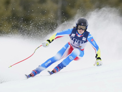 World Cup Super-G Skiing