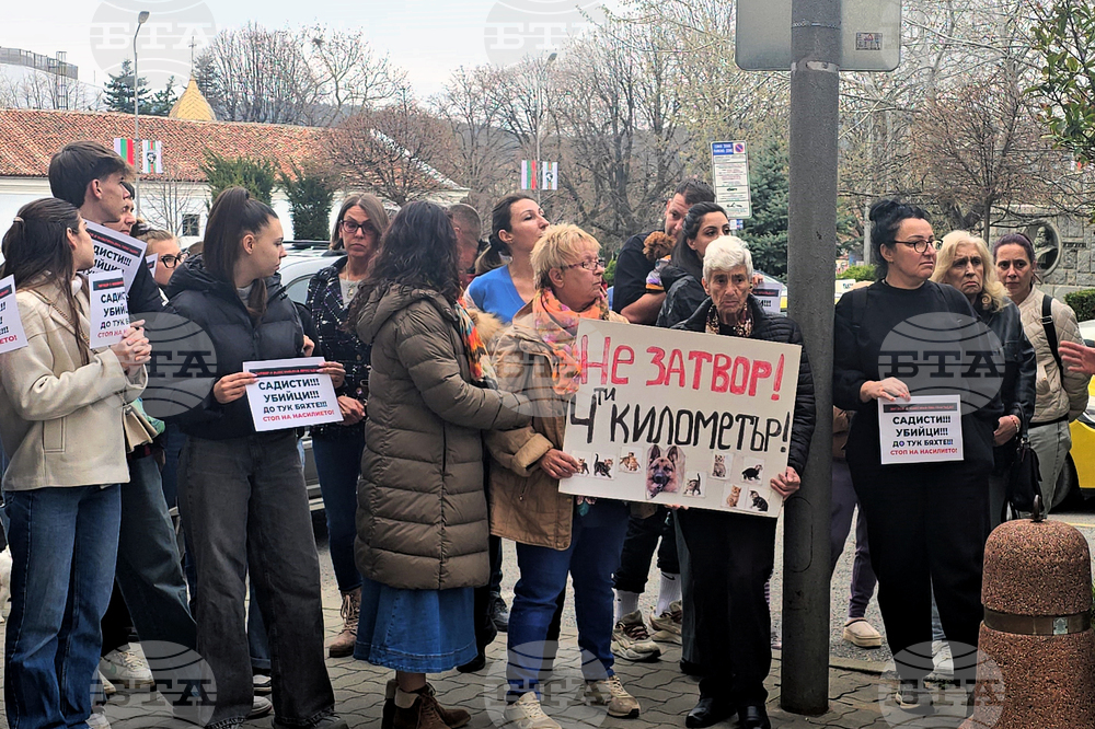 Сливен - протест в защита на животните