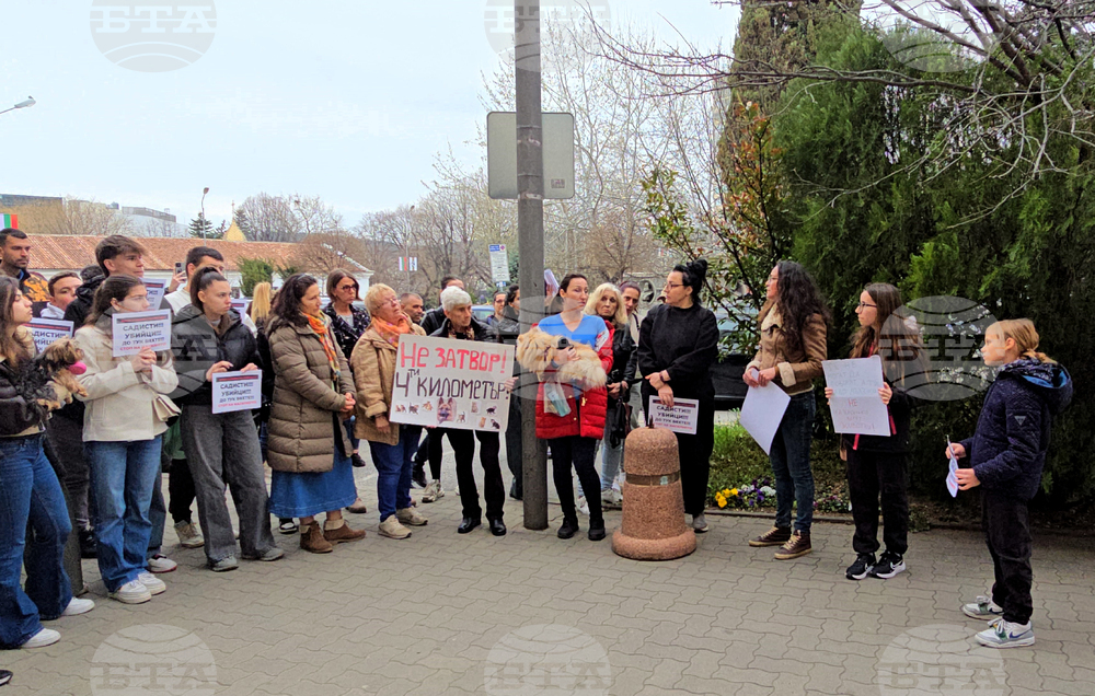Сливен - протест в защита на животните