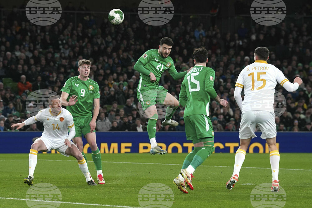 Ireland Bulgaria Nations League Soccer