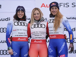 World Cup Super-G Skiing