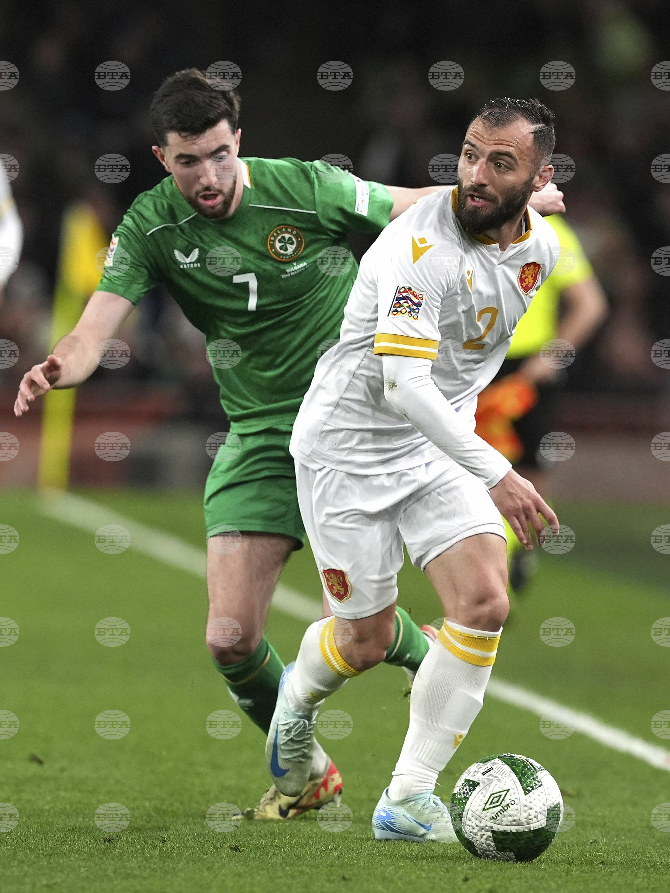 Ireland Bulgaria Nations League Soccer
