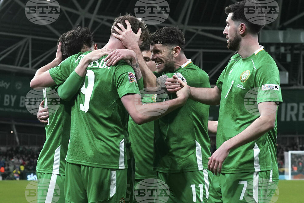 Ireland Bulgaria Nations League Soccer