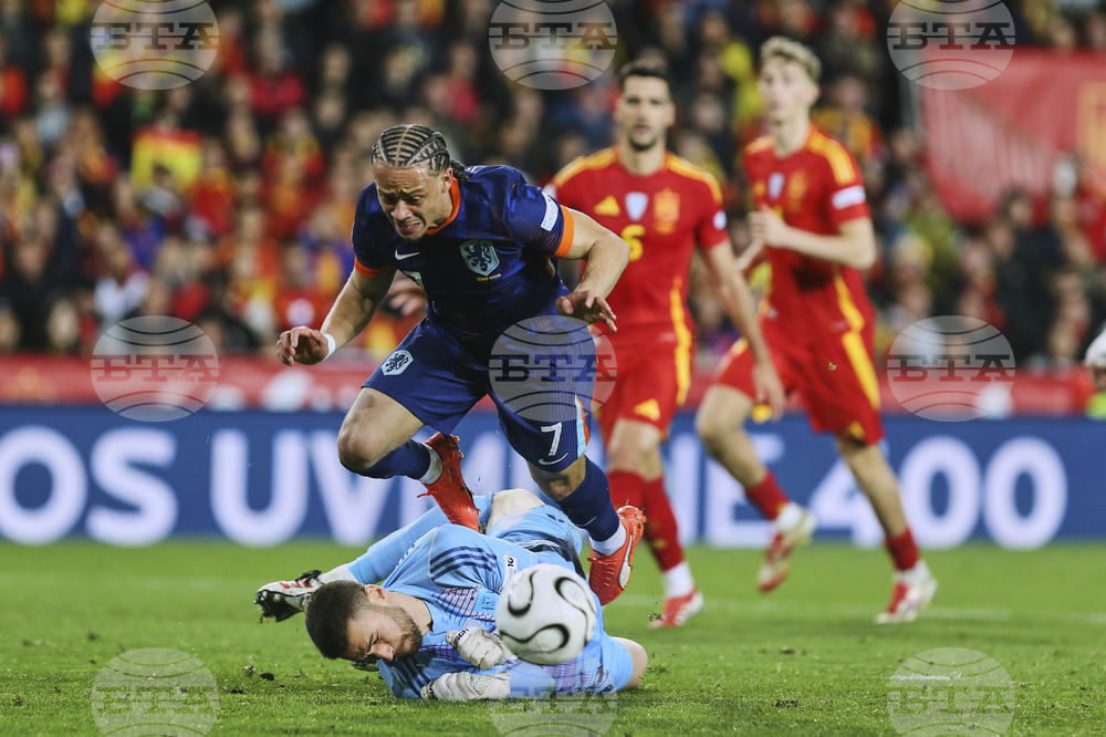 APTOPIX Spain Netherlands Nations League Soccer