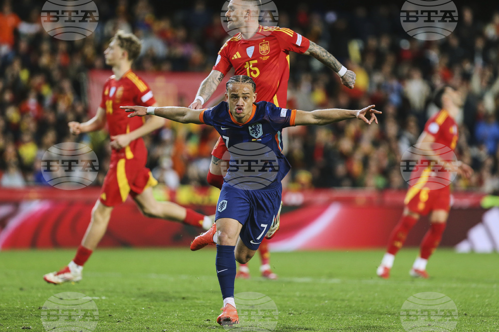 APTOPIX Spain Netherlands Nations League Soccer