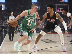 Celtics Trail Blazers Basketball