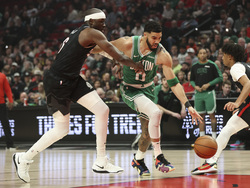 Celtics Trail Blazers Basketball