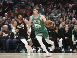 Celtics Trail Blazers Basketball
