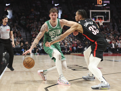Celtics Trail Blazers Basketball