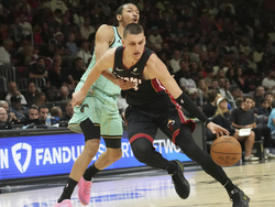 Hornets Heat Basketball