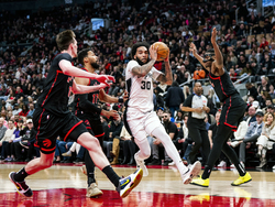 Spurs Raptors Basketball