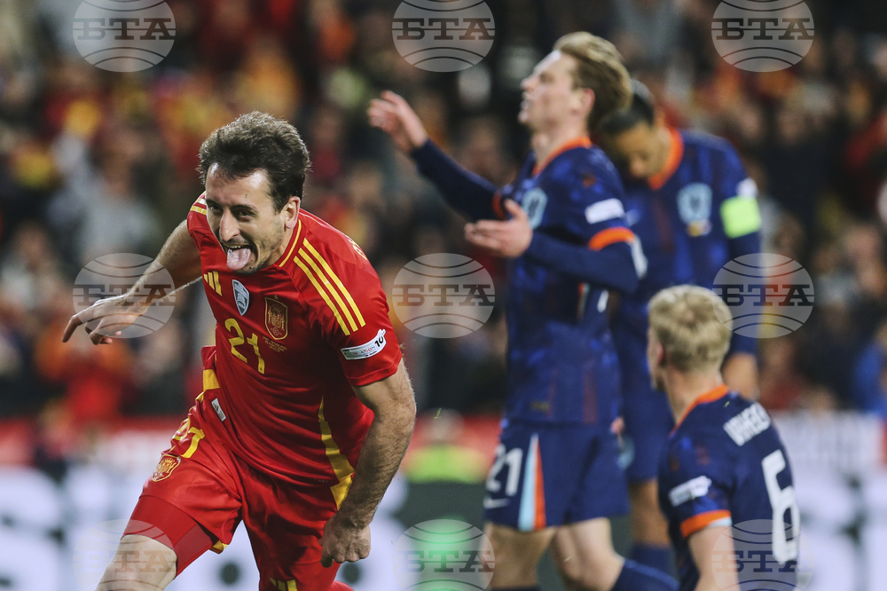 APTOPIX Spain Netherlands Nations League Soccer