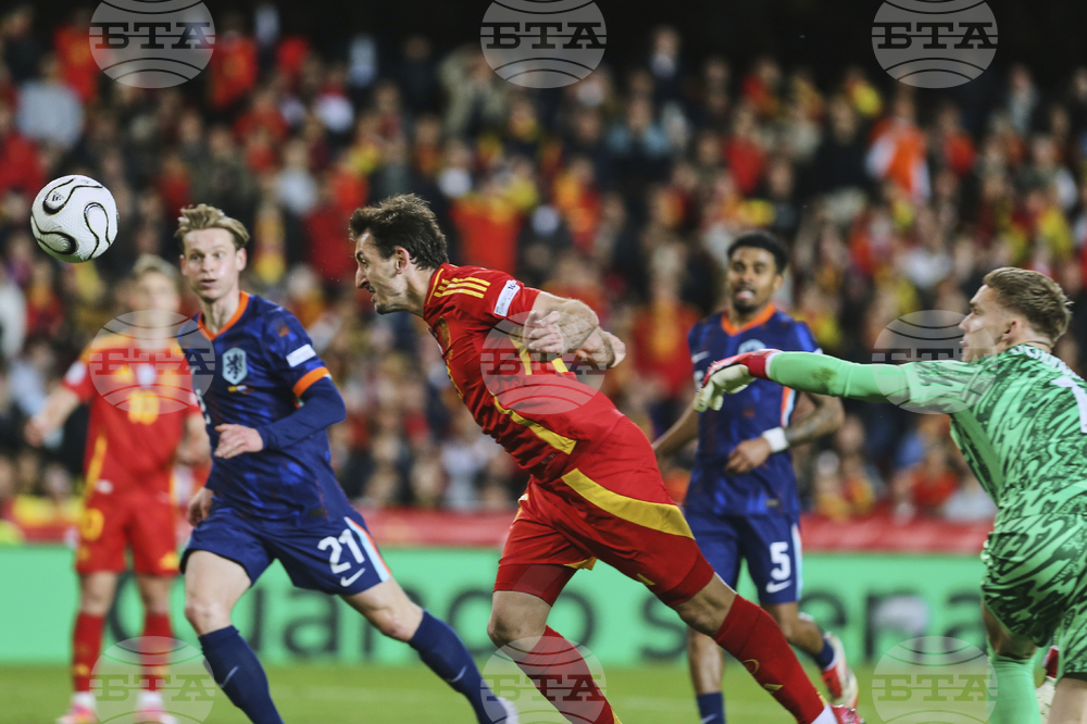 APTOPIX Spain Netherlands Nations League Soccer