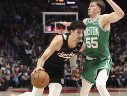 Celtics Trail Blazers Basketball