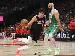 Celtics Trail Blazers Basketball