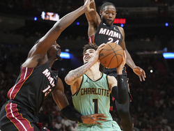 Hornets Heat Basketball