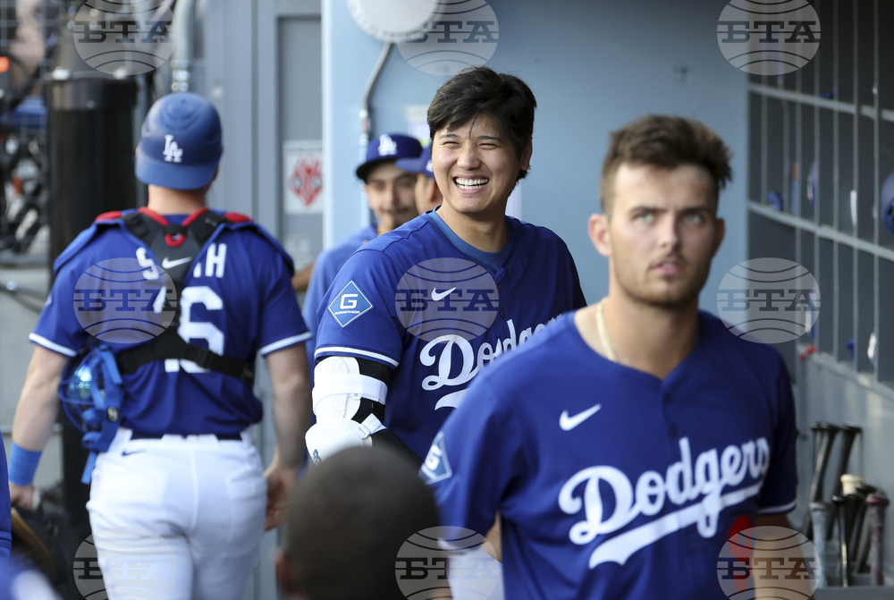 Angels Dodgers Baseball