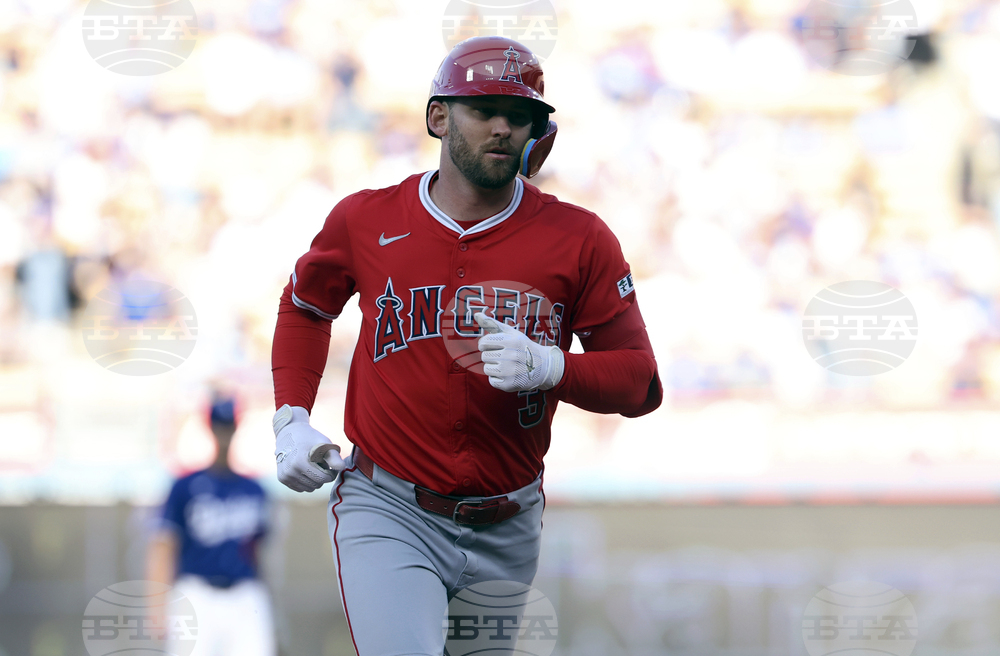 Angels Dodgers Baseball
