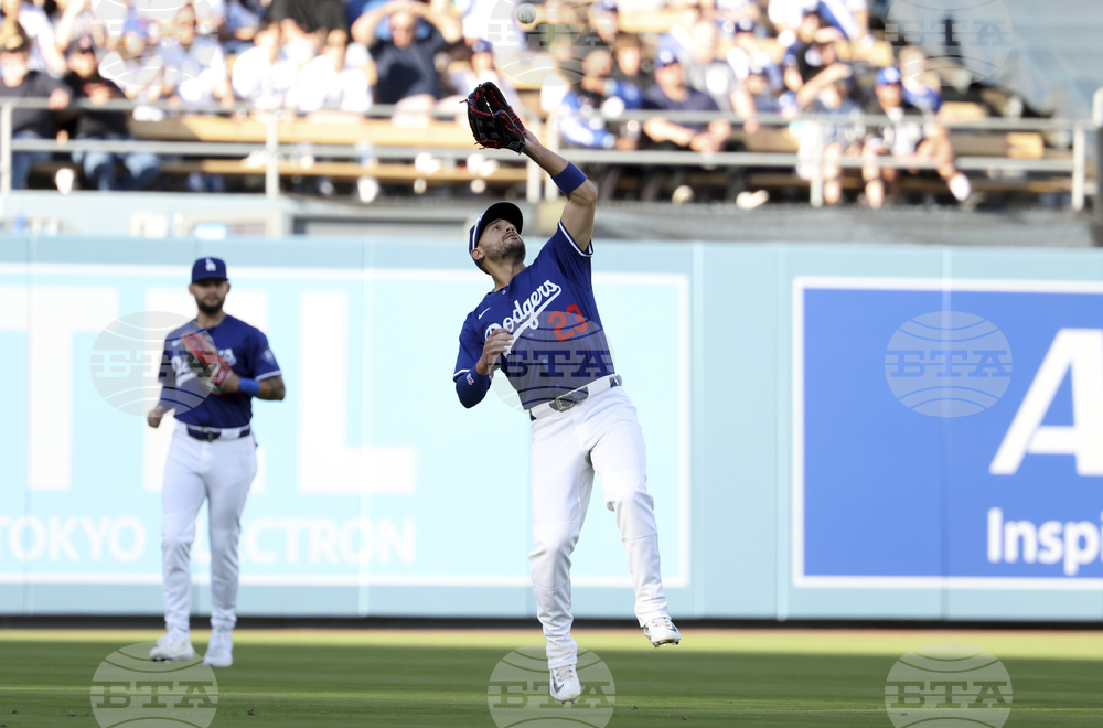 Angels Dodgers Baseball