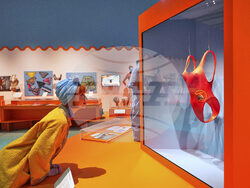 APTOPIX Britain Swimwear Exhibition