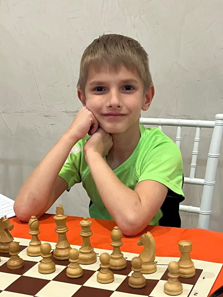 Община Русе: 8-годишният състезател на Шахматен клуб "Пристис“ Павел Лозанов е държавен шампион по блиц